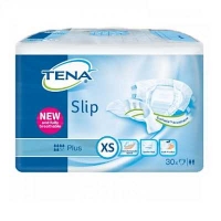 TENA Slip Plus XSmall N30 подгузники