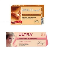 Тест для определения овуляции Solo mini №5 + Ультрачувствительный тест для определения беременности ULTRA №1