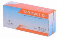 Тигофаст 120 мг N30 таблетки