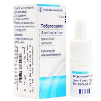 Тобросодекс 3 мг/1 мг в 1 мл 5 мл суспензия