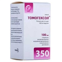 Томогексол 350 мг йода/мл 100 мл №1 раствор