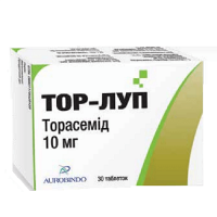 Тор-Луп 10 мг №30 таблетки