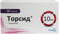 Торсид 10 мг №90 таблетки