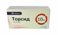 Торсид 10 мг N30 таблетки