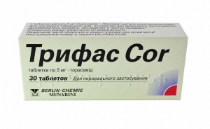 Трифас-COR 5 мг №30 таблетки