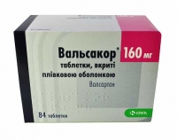Вальсакор 160 мг N84 таблетки