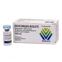 Ванкомицин-Вокате  500 мг №10 лиофилизат