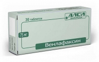 Венлафаксин 75 мг N30 таблетки
