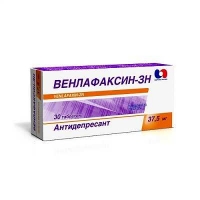 Венлафаксин-ЗН 37.5 мг №30 таблетки