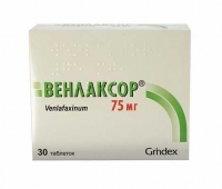 Венлаксор 75 мг N30 таблетки