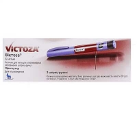 Виктоза 6 мг/мл N2 раствор для инъекций