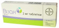 Визан 2 мг N28 таблетки