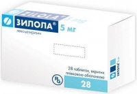 Зилола 5 мг N28 таблетки