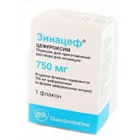 Зинацеф 750 мг №1 флакон