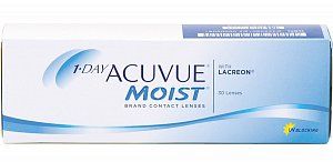 1-Day Acuvue Moist Линзы -3.0 радиус: 9,0