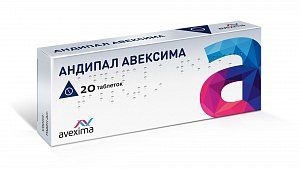Андипал таблетки 20 шт. Avexima [Авексима]