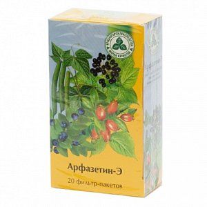 Арфазетин-Э сбор растительный фильтр-пакеты 2 г 20 шт.