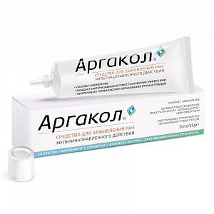 Аргакол средство для заживления ран мультинаправленного действия 35 г