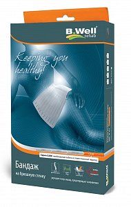 B.Well Бандаж на брюшную стенку W-421 р.XXL белый B.Well [Би Велл]