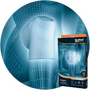 B.Well Бандаж на коленный сустав Med W-338 р.M серый