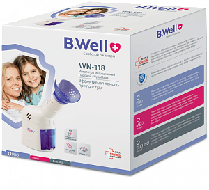 B.Well [Би Велл] Ингалятор WN-118 паровой