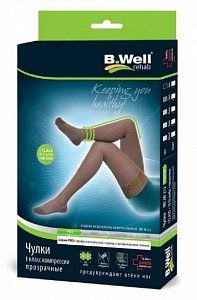B.Well Гольфы JW-112 Pro 1 класс компрессии р.4 Бежевые