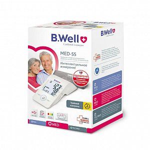 B.Well Тонометр MED-55 автомат с манжетой р.22-42