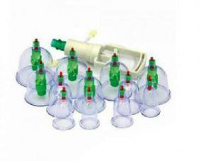 Банки вакуумные YS-0012а "Вакумаг" с насосом-вакууматором набор 2