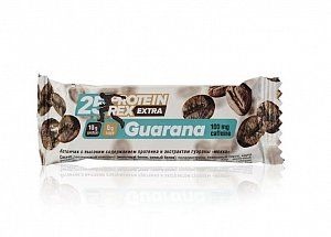 Батончик ProteinRex с высоким содерж. протеина и экстр. гуараны 40г Мокко