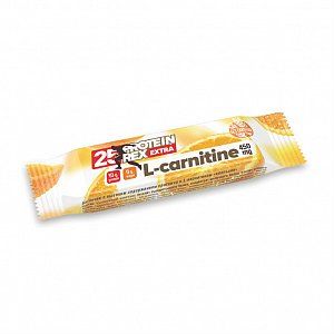 Батончики ProteinRex с высоким содержанием протеина и L-карнитина 40 г Апельсин