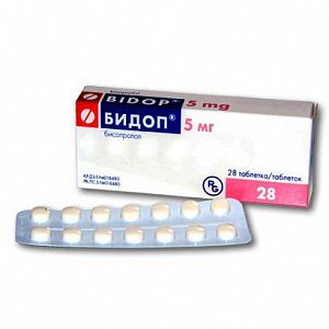 Бидоп таблетки 5 мг 28 шт.