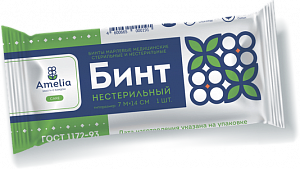 Бинт нестерильный 7 м x 14 см Амелия