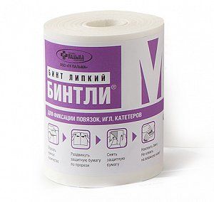 Бинтли-М бинт липкий 15 см х 10 м рулон