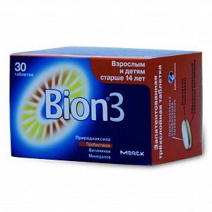 Бион 3 таблетки 30 шт.