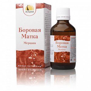 Боровая матка Мерцана 50 мл капли (БАД)
