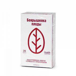 Боярышника плоды фильтр-пакеты 1,5 г 20 шт.