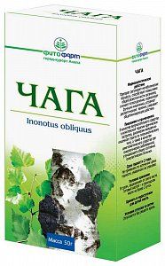 Чага березовый гриб 50 г Фитофарм ПКФ