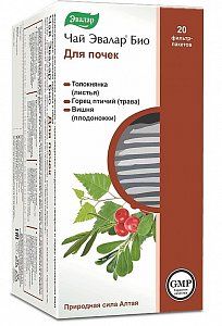 Чай Эвалар Био для почек 1,5 г 20 шт. фильтр-пакетики