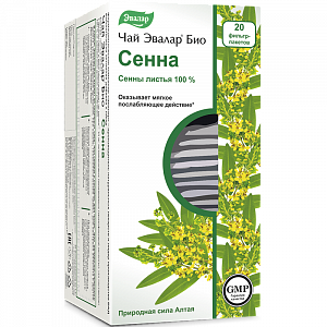 Чай Эвалар Био Сенна фильтр-пакетики 20 шт.