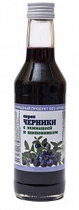 Черника с Эхинацеей и Шиповником сироп 250 мл