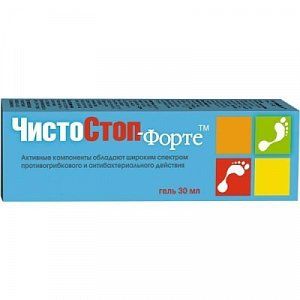 Чистостоп-Форте гель для ног 30 мл.