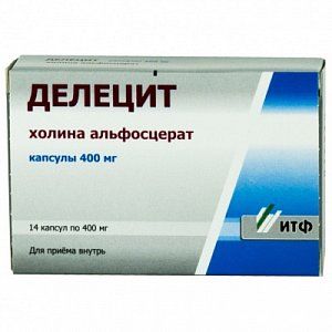 Делецит капсулы 400 мг 14 шт.