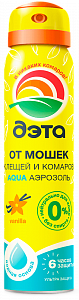 ДЭТА Aqua Аэрозоль от комаров, клещей и мошек 100 мл