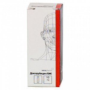 Доксорубицина-Лэнс раствор для внутрисосудистого и внутрипузырного введения 10 мг флакон 1 шт.