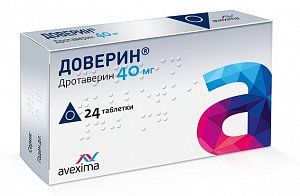 Доверин таблетки 40 мг 24 шт.