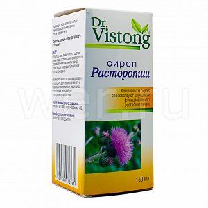 Dr. Vistong Сироп Расторопши 150 мл