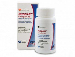 Дуодарт капсулы с модифицированным высвобождением 0,5 мг+0,4мг 90 шт.