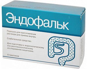 Эндофальк порошок для приготовления раствора для приема внутрь пакетики 6 шт.