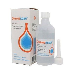 Энемаксал раствор для ректального введения флакон-клизма 120 мл