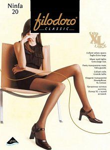 Filodoro Колготки Ninfa 20 Den р.2 Nero